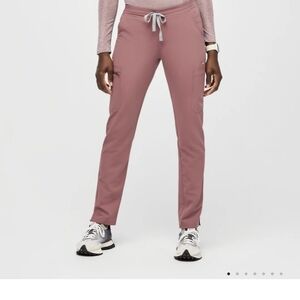 women's Mauve Yola - Skinny Scrub Pants - M/ Mauve